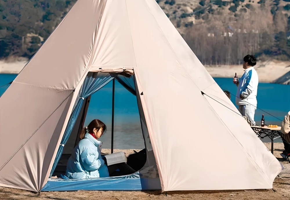 where to use a pyramid tent