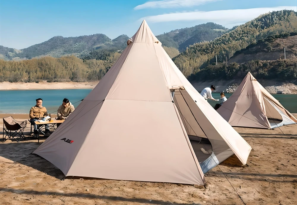 where to use a pyramid tent